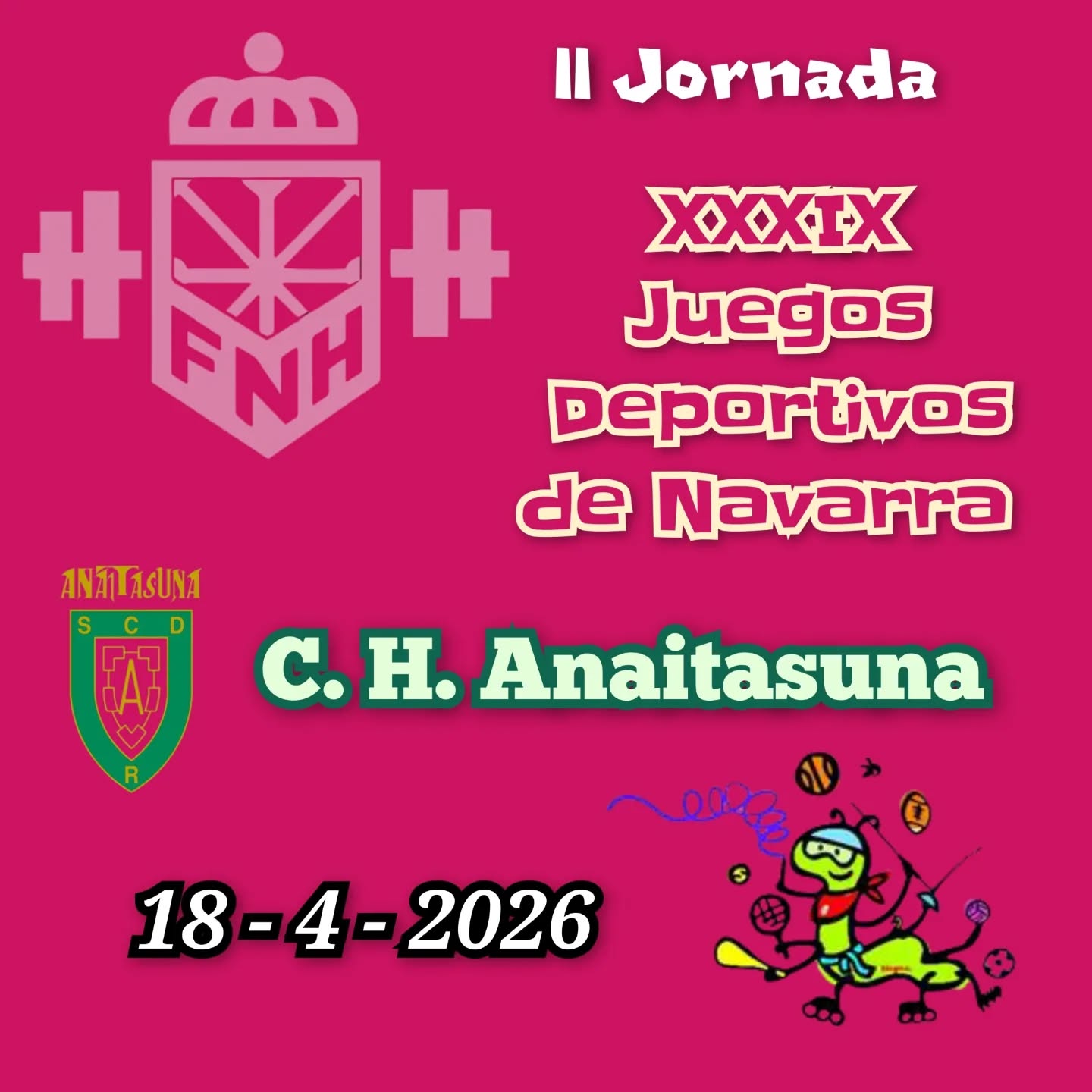 II Jornada Juegos Deportivos de Navarra